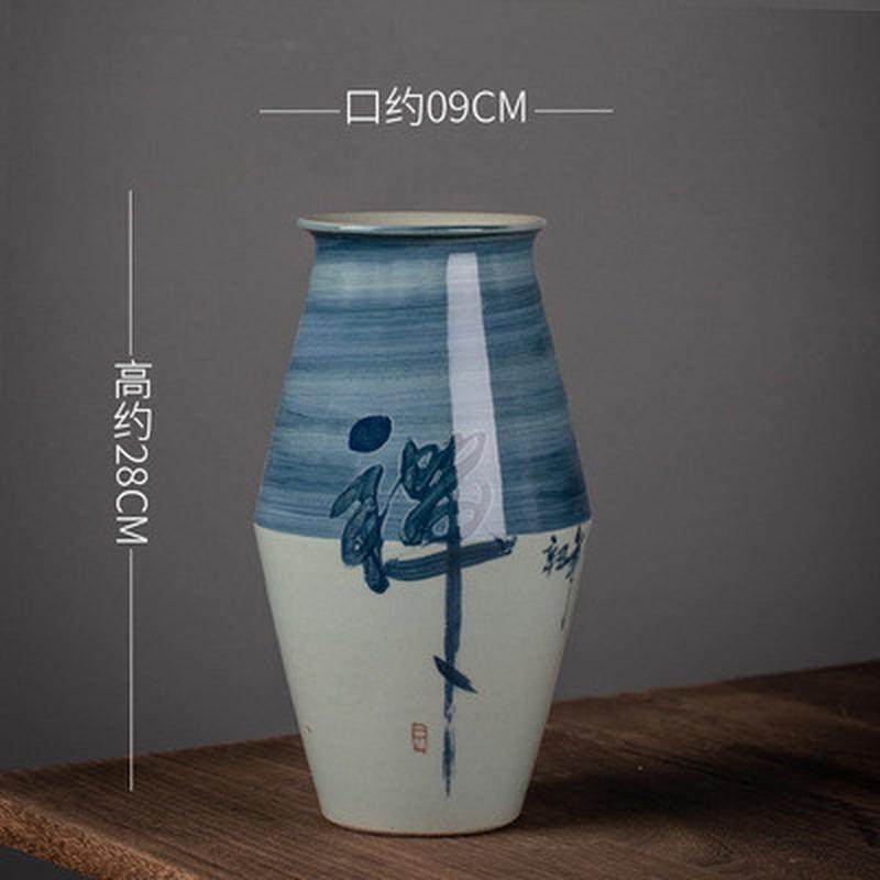 中式个性陶瓷工艺花瓶家居古风装饰品青花瓷花器插花摆件禅意,家居饰品,装饰摆件,淘宝优惠券,粉丝福利购,淘宝优惠卷