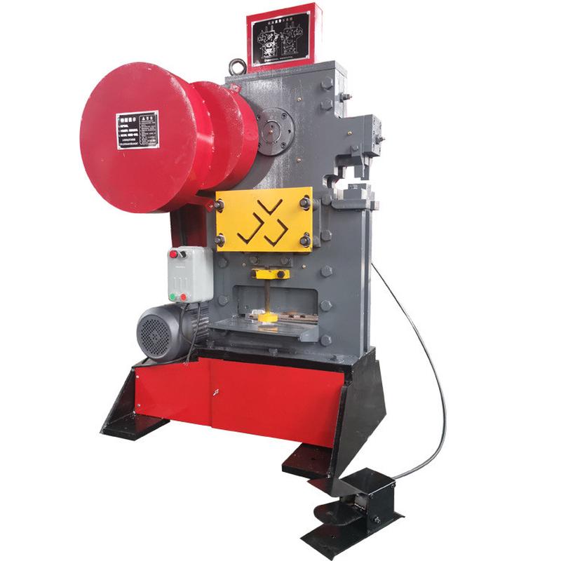 小型冲剪机qa35-12b角钢槽钢下料冲孔一体机联合机械冲剪机厂家