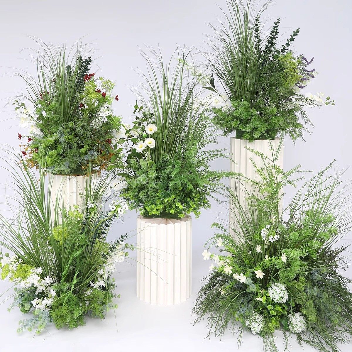 莫奈花园仿真花装饰造景地排花森系绿植婚礼美陈活动仪式商场布置,家居饰品,仿真花/假花,淘宝优惠券,粉丝福利购,淘宝优惠卷