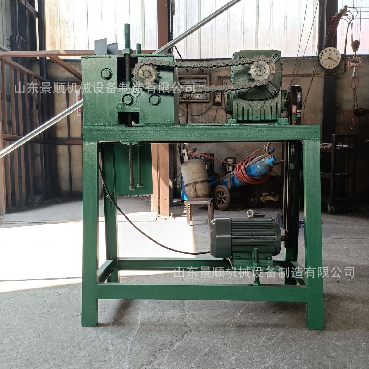 电动盘圆机多功能自动弹簧圈圆圆机一次成型立式三轮卷弯机