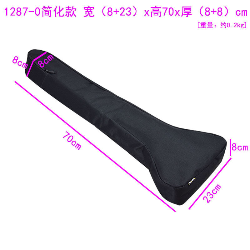 1287订做球棒牛津布加厚收纳袋两节伸缩门球杆防尘保护包定制门图片