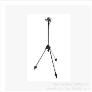 绿化草喷灌喷头庭院工具花园别墅浇水不锈钢三脚架锌鸟摇臂洒水器