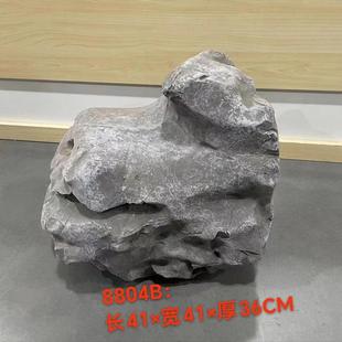 假山水石园林景观日式仿真假山石软装造景青石玻璃钢英德石