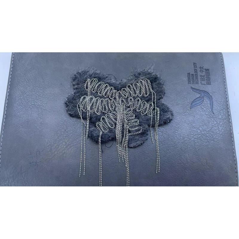 1.2dc配饰批角珠链宽松链条手钩布贴胸花补丁贴bc辅料铜配件