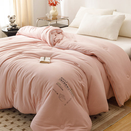 大豆纤维子母被二合一被芯棉被学生单人春秋被子冬被加厚保暖