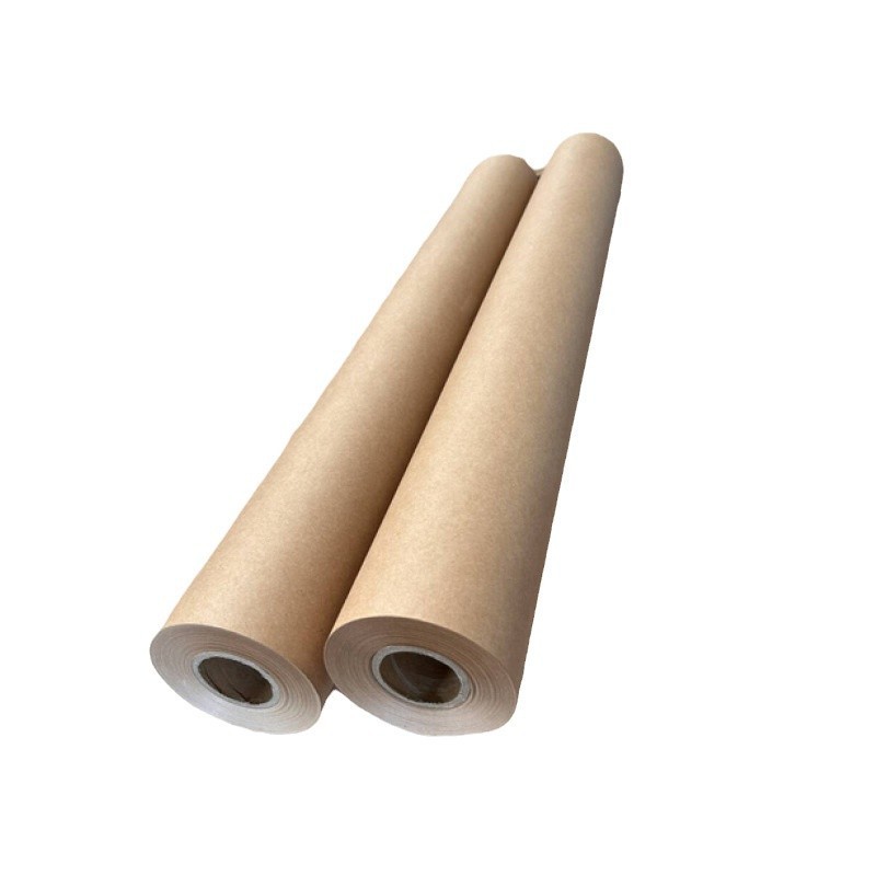 自有工厂40卷150g专用礼品包装纸挂壁式小卷牛皮纸包装纸小米