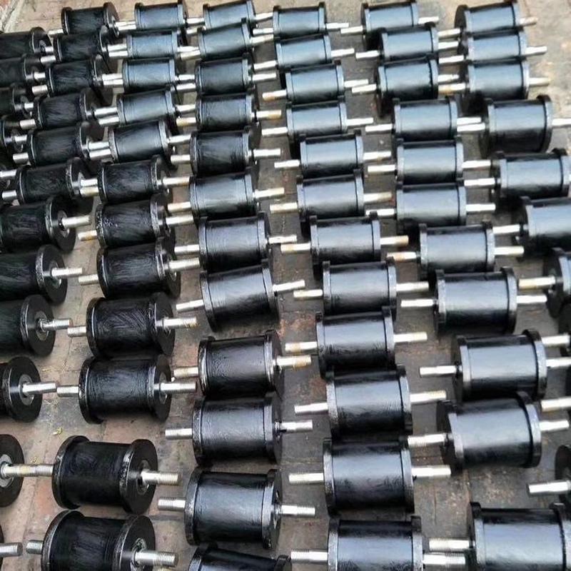 热销矿用铸钢铸铁地铸钢钢丝绳煤矿井下提升铸钢地轮实心空心滚轮