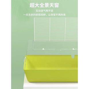 侏儒飞宝仓鼠笼子亚克力基础笼ferplast仓鼠金丝熊小宠物饲养箱