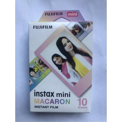 拍立得马卡龙相纸 mini12/11/9/40/90/25/EVO一次成像3寸白边相纸