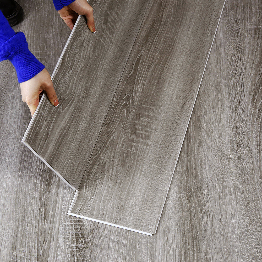 spc石免锁扣地板客厅塑胶pvc石晶塑料拼接地板贴卡扣塑胶地板厂家