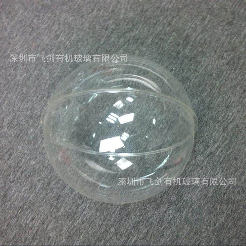 亚克力50有机玻璃圆球公分透明球圣诞橱窗装饰吊球