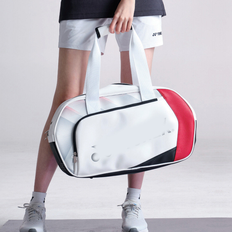 韩款潮流人气羽毛球包女3支大容量手提皮革229bt006u运动包袋装