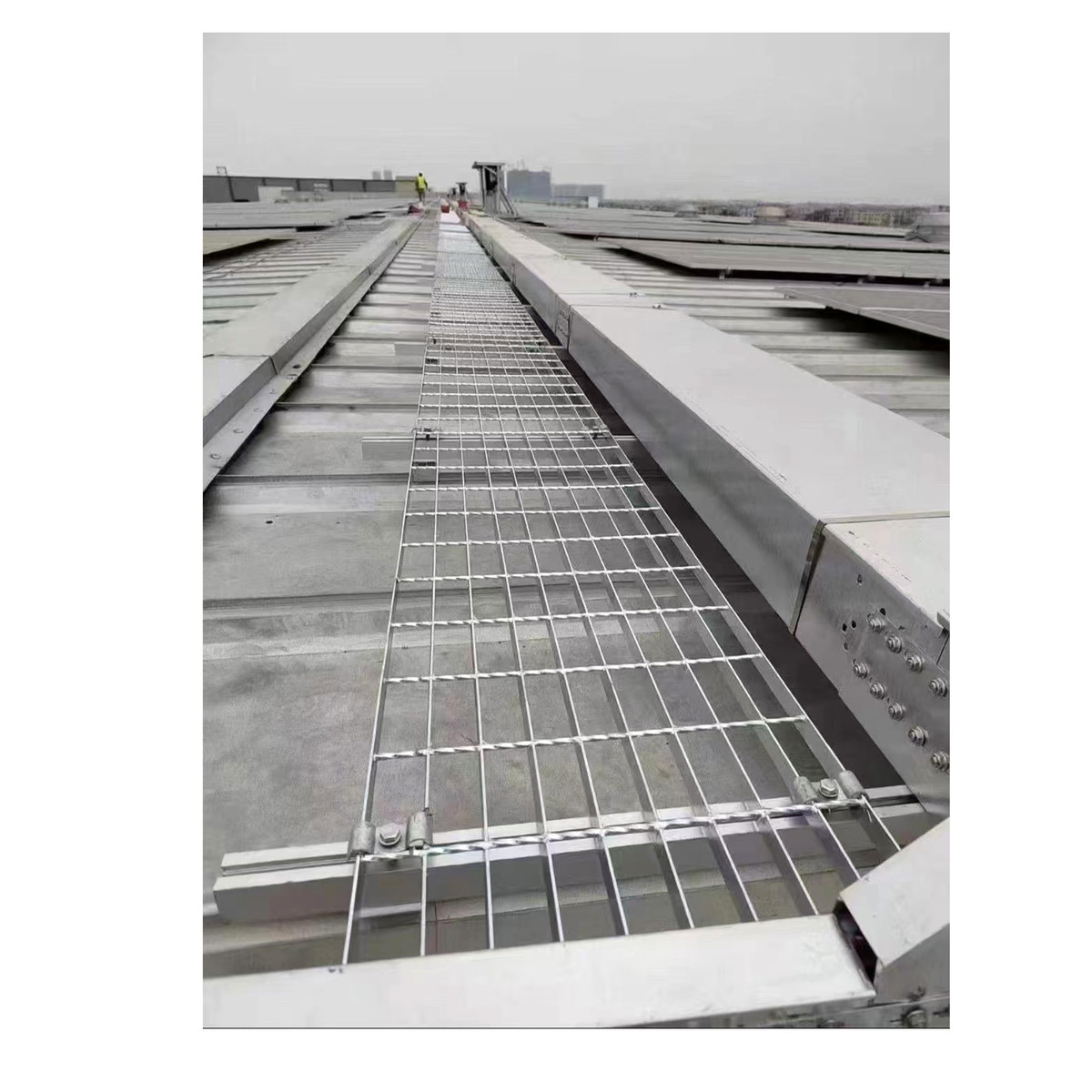 热镀锌钢格板不锈钢格栅排水沟互插式平台走道盖板市政工程钢格板