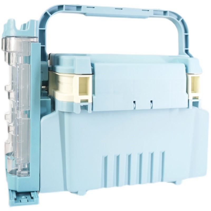 环续路亚钓箱便携多功能钓箱杆大容量加厚鱼箱钓箱插可坐台钓鱼箱