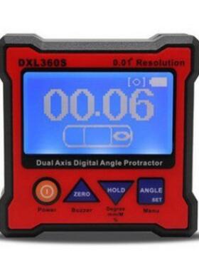 厂家直销水平仪双轴数显高精度dxl360 dxl360s磁性电子角度倾角仪