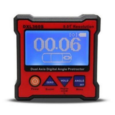 厂家直销水平仪双轴数显高精度dxl360 dxl360s磁性电子角度倾角仪