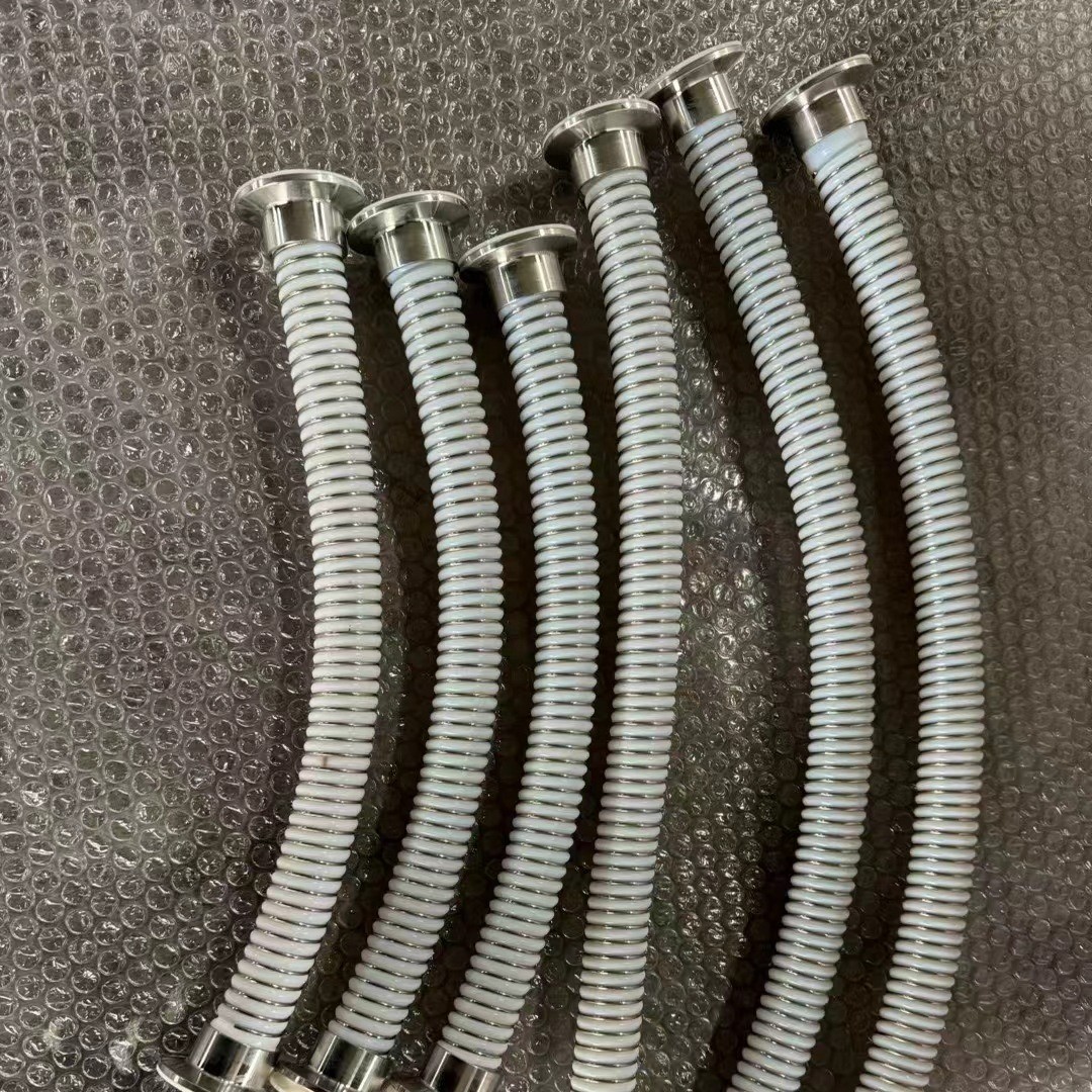 ptfe四氟波纹管聚四氟乙烯铁氟龙倒油管四氟波纹管耐腐蚀管厂家