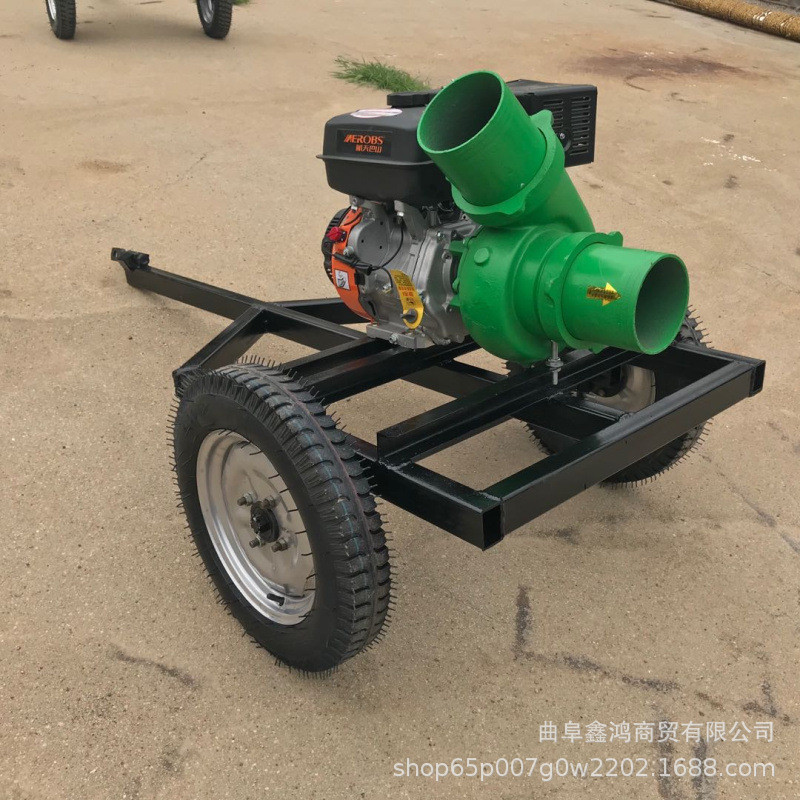 热销轻便式柴油排污泵 便利带汽油离心泵 灌溉压井柴油抽水离心泵