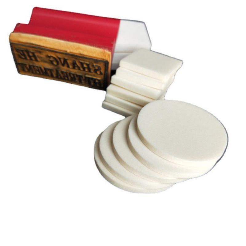 压缩海绵墙体广告章材料滚轮印章管储油印章圆柱激光雕刻海绵海绵