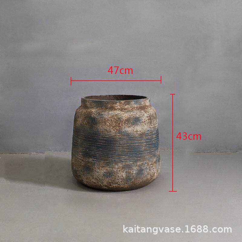 复古老墙色摆设种植水泥花瓶家居庭院户外园林别墅天台花艺盆户外,鲜花速递/花卉仿真/绿植园艺,花盆,淘宝优惠券,粉丝福利购,淘宝优惠卷