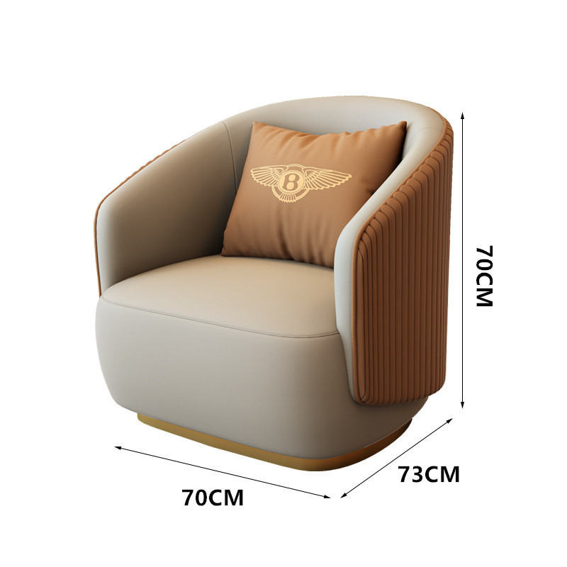 办公室接待商务款轻奢休息区大堂售楼处酒店休闲会客洽谈沙发组合