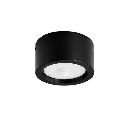 人体感应明装筒灯cob筒灯led天花灯家用入户吸顶式玄关过道防眩光