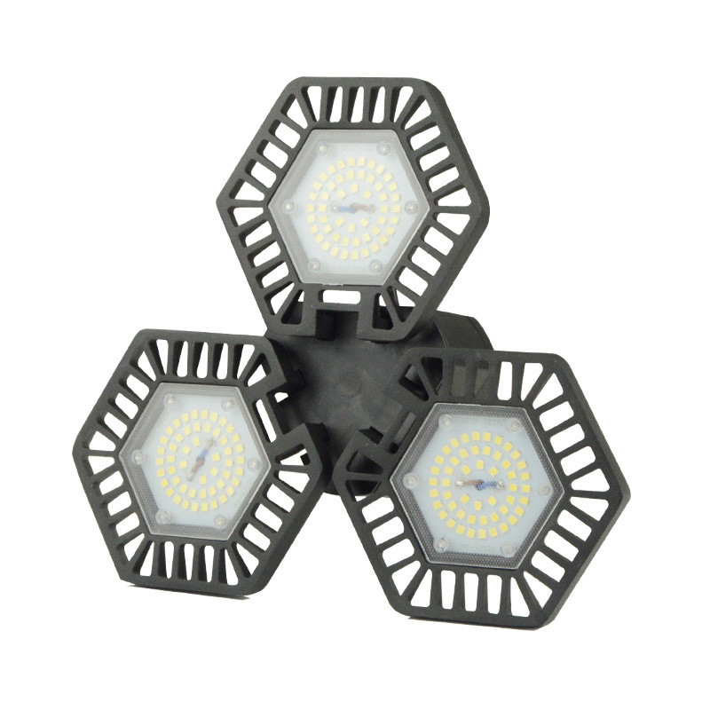 定制led车库灯可折叠厂房仓库车库车库工矿灯压铸铝地下室灯