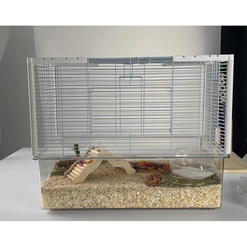 果然铺仓鼠金丝熊60基础笼加深透明亚克力厚宠科养加固玄凤小太阳