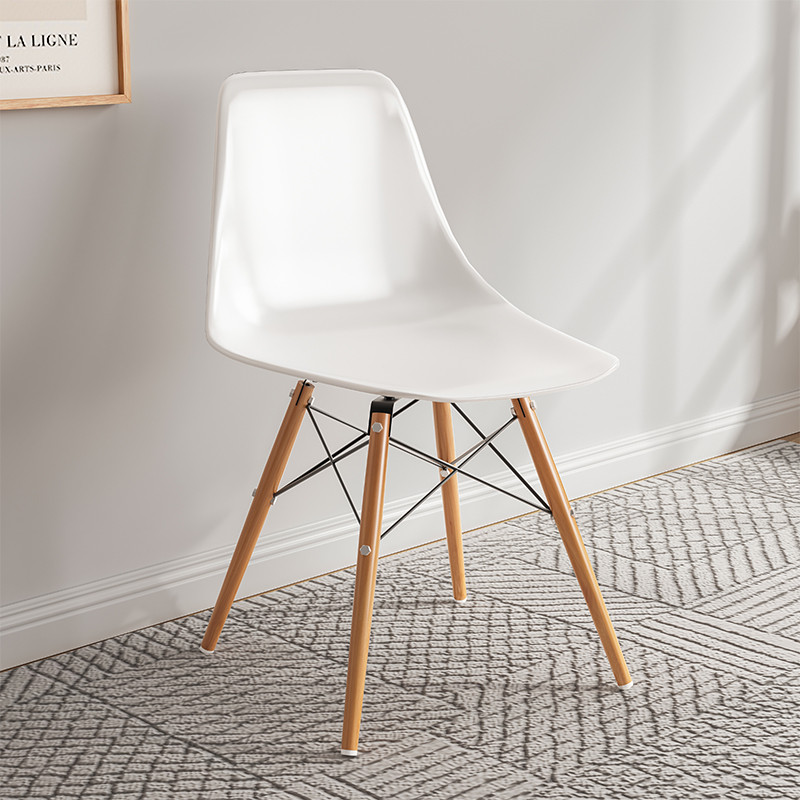 北欧椅子家用餐桌椅简约现代靠背椅卧室电脑椅塑料网红化妆椅子