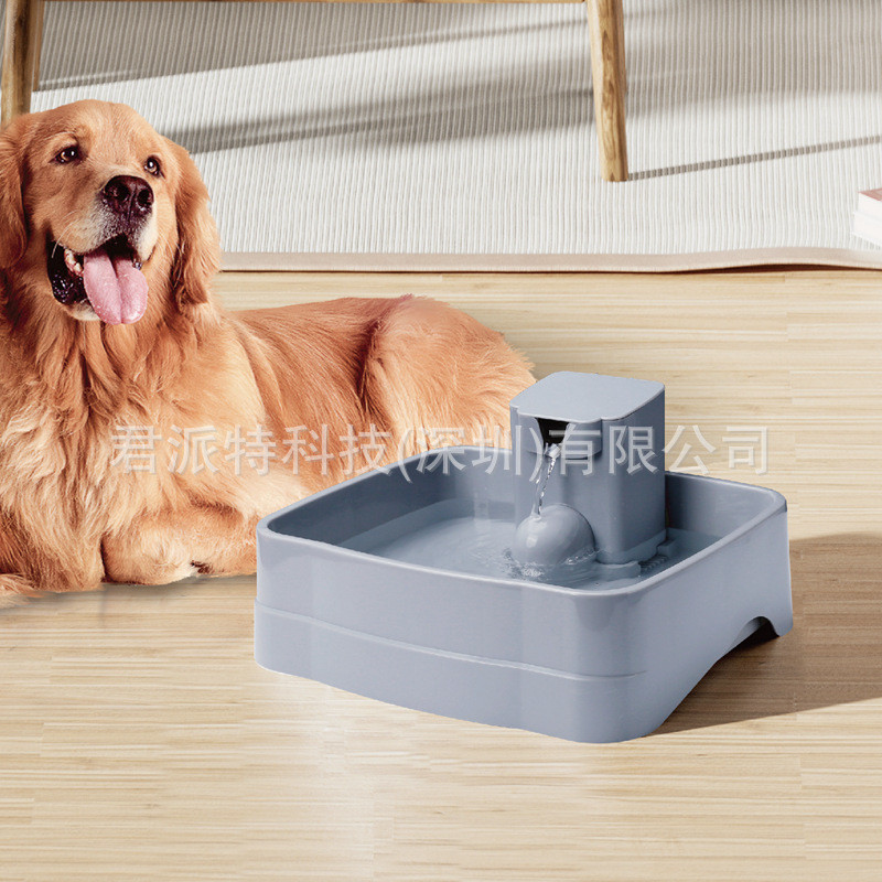 两加仑宠物饮水机喂水器循环过滤宠物喷泉狗舍喝水大狗自动