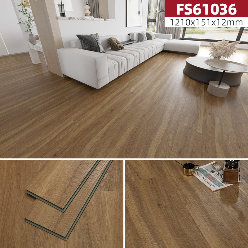 spc石塑防水12mm毫米加厚pvc仿木纹地板锁扣地板防滑耐磨防霉地板