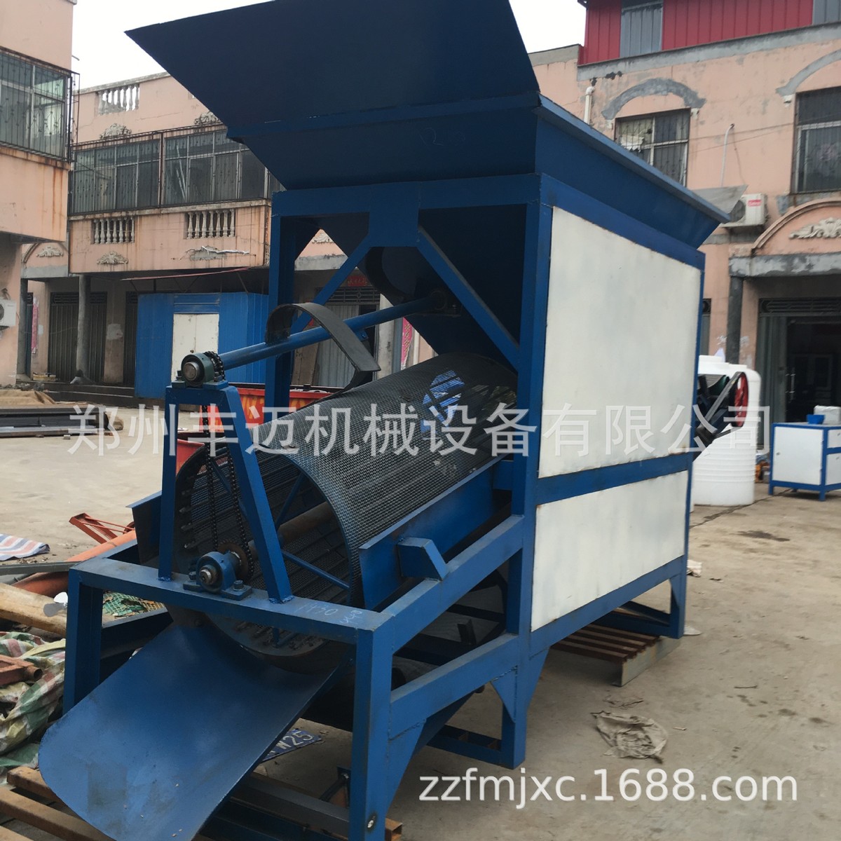 大型滚筒筛砂机多功能振动筛沙机50型砂石分离机砂石厂筛沙机