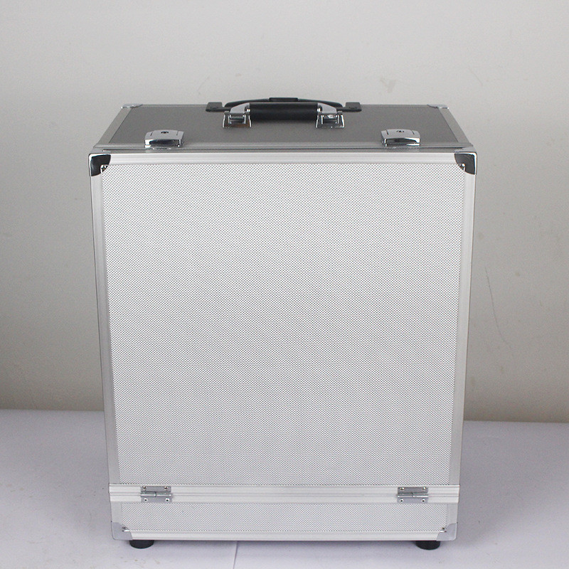 热销首饰铝框时尚耐磨箱珠宝首饰收纳箱专业万向轮滚轮便携拉杆箱