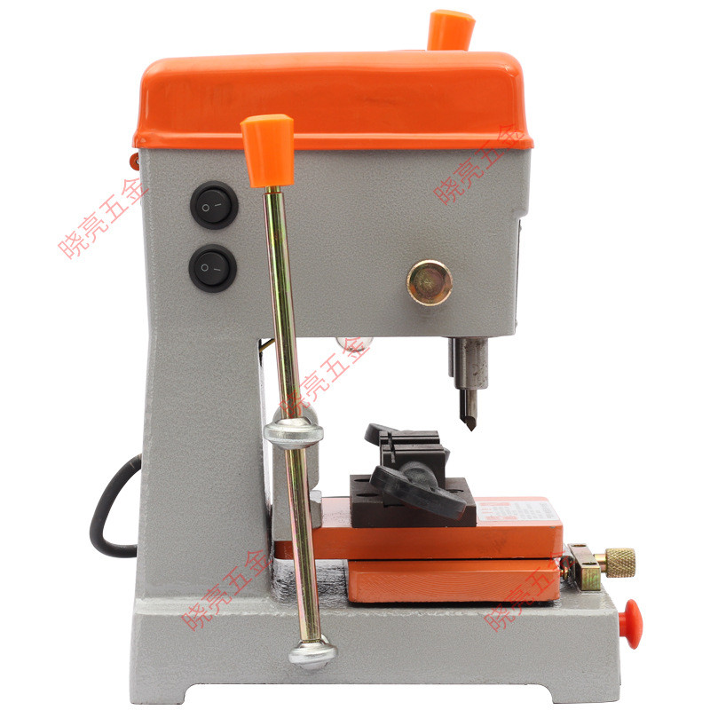 金发368a内外电子配钥匙机器立式铣槽打孔复制机配锁手动机械220v