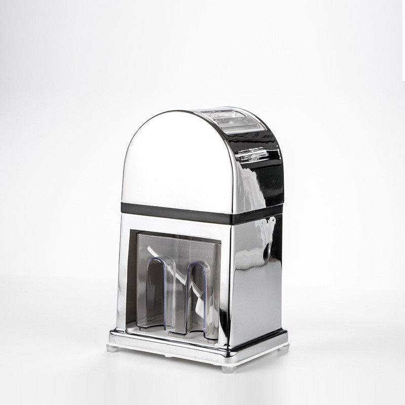 高品质刨冰机/圆形手摇方形餐厅abs塑料手摇碎冰机手动车载便携式