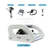 水上充气游艇充气船休闲船景区露营观光船橡皮艇水上船浮台气钓鱼