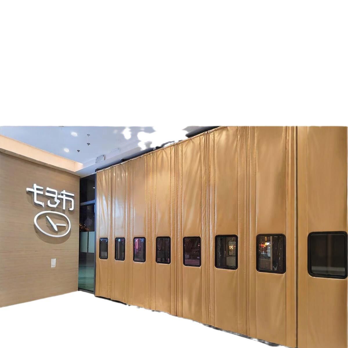 棉门帘加厚商用自保暖防风隔音隔断帘冷库超市医院磁铁冬季吸帘子