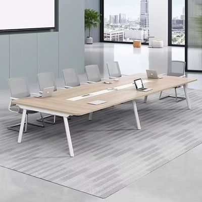 会议桌长桌办公桌椅组合简约现代小型洽谈办公室家具培训桌长条桌