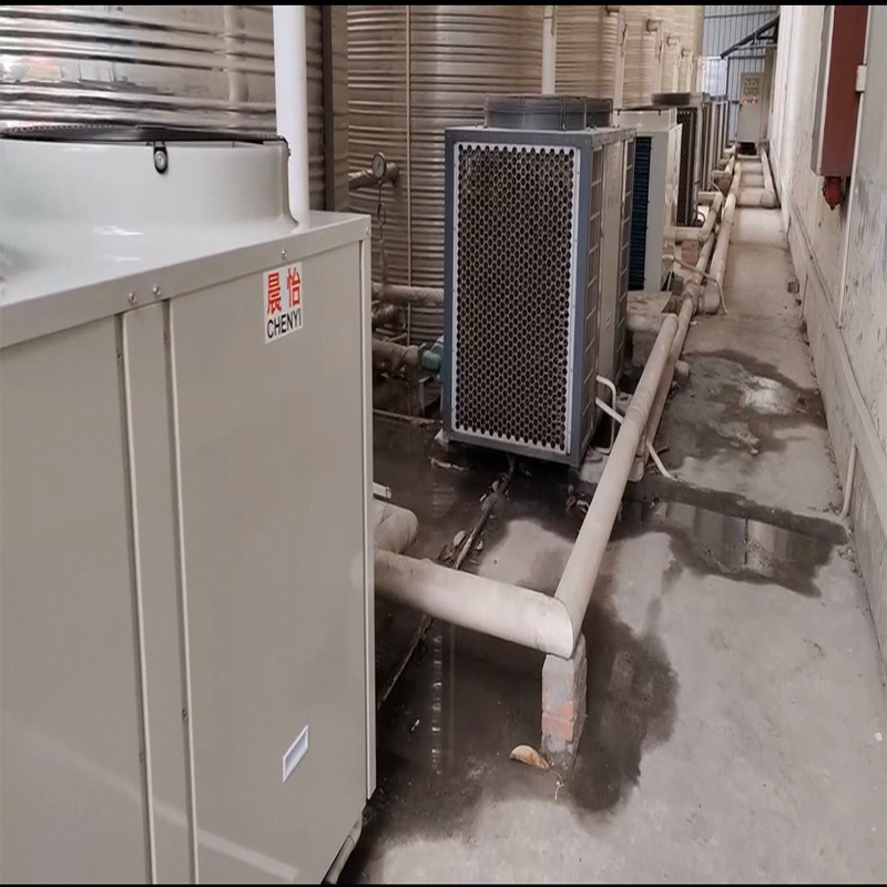 热销怡晨供应空气源热泵热水机组工厂工地校园空气源热泵热水机组