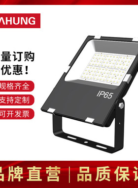 上鸿LED投光灯50W100W150W200W300W400W高杆灯泛光灯码头球场灯