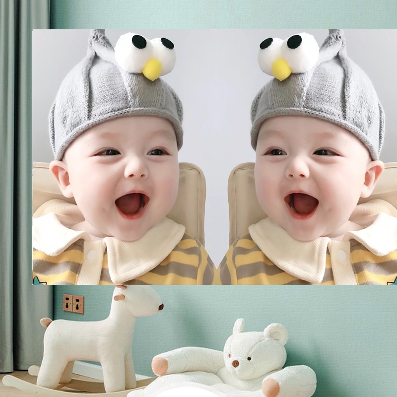 可爱漂亮男宝宝图片墙贴画婴儿孕妇怀孕胎教海报画报照片备孕助孕