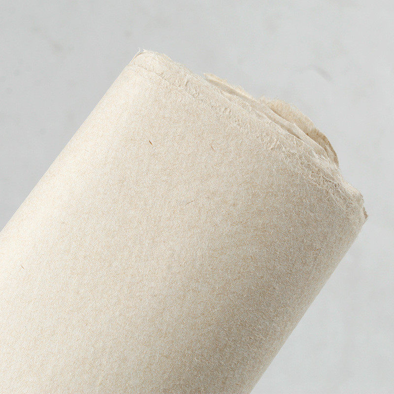 热销书法练习明清古纸加厚无格手工毛笔宣纸初学者学生毛边书纸