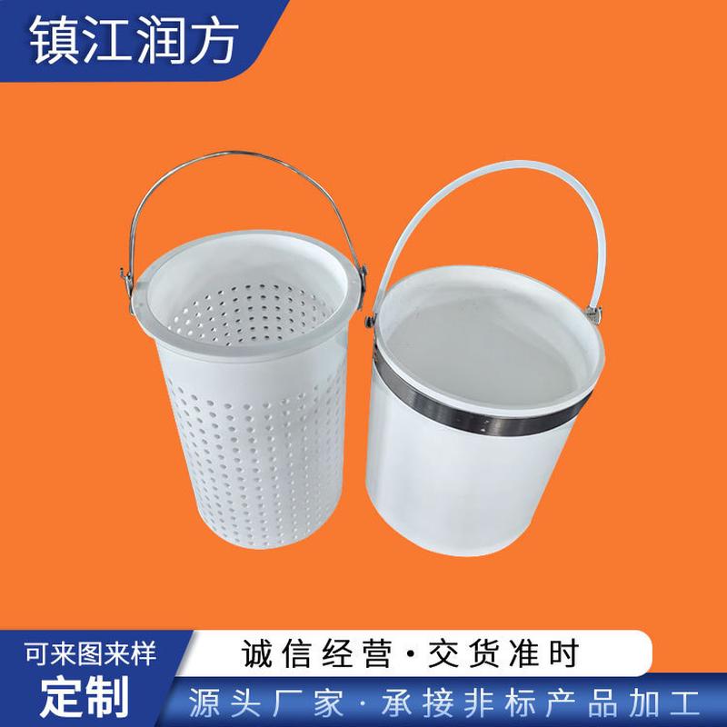 提供不锈钢卡箍+聚四氟乙烯PTFE过滤筛桶筛网加工件制品