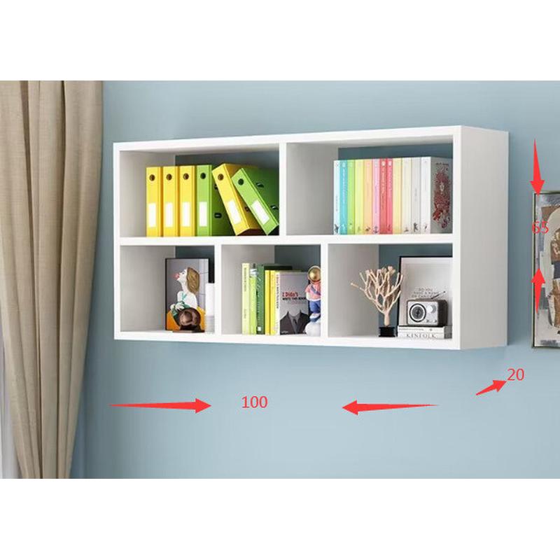 墙上置物架客厅壁挂书架书柜墙壁酒架墙面厨房吊柜创意格子储新款