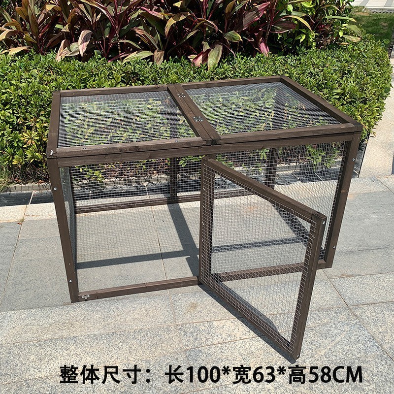 户外鸡笼子家用大号养殖鸡舍鸡窝鸡房兔笼兔舍鸭屋宠物窝实木别墅