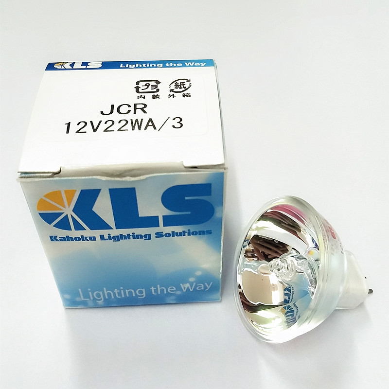 热销klsjcr12v22wa/3olympus杯灯卤素显微镜灯泡12v22w冷光源灯泡