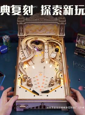 榫卯模型弹球三维积木级krro拼装玩具若客成人立体拼图高包邮