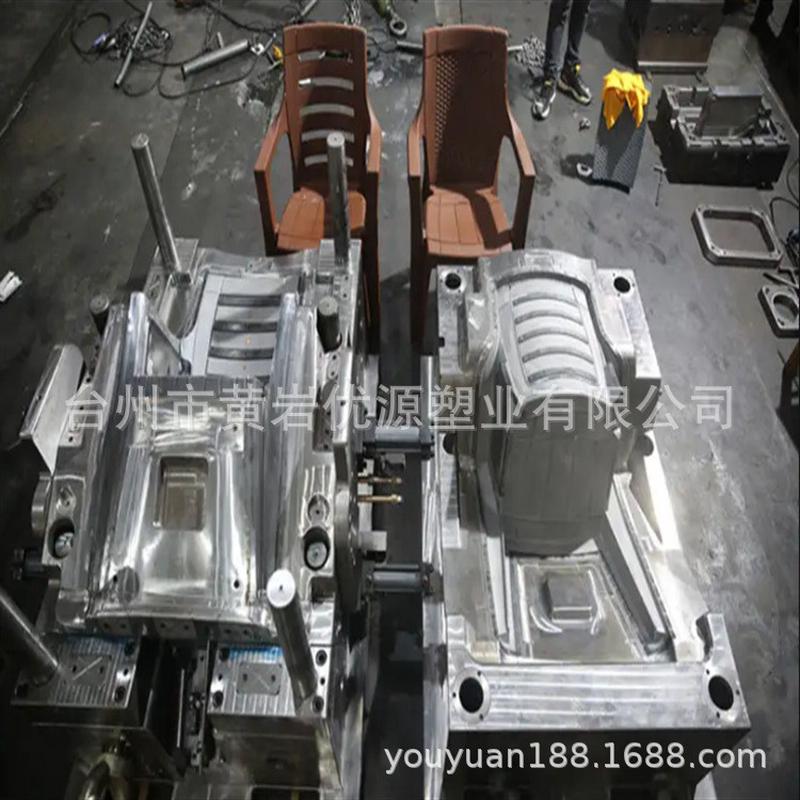 塑料椅子模具汽车儿童座椅转轮折叠凳子靠背椅模具注塑开模