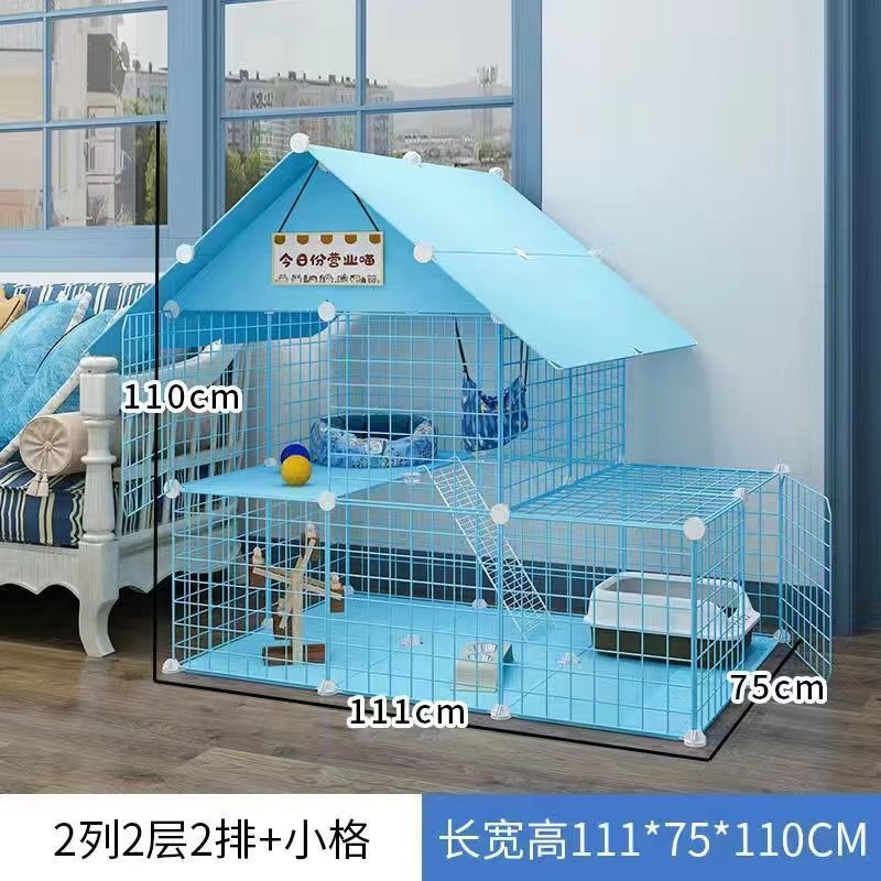 猫笼子别墅家用三层双层室内超大空间猫幼猫咪猫窝宠物用品舍