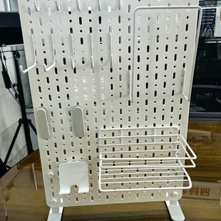 洞洞板收纳蓝文具收纳蓝120x130x60mm